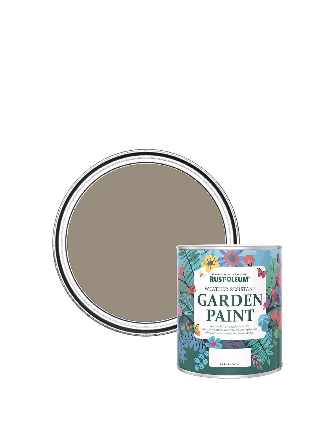 Product photograph of Rust-oleum Garden Paint Cocoa 750ml from very.co.uk