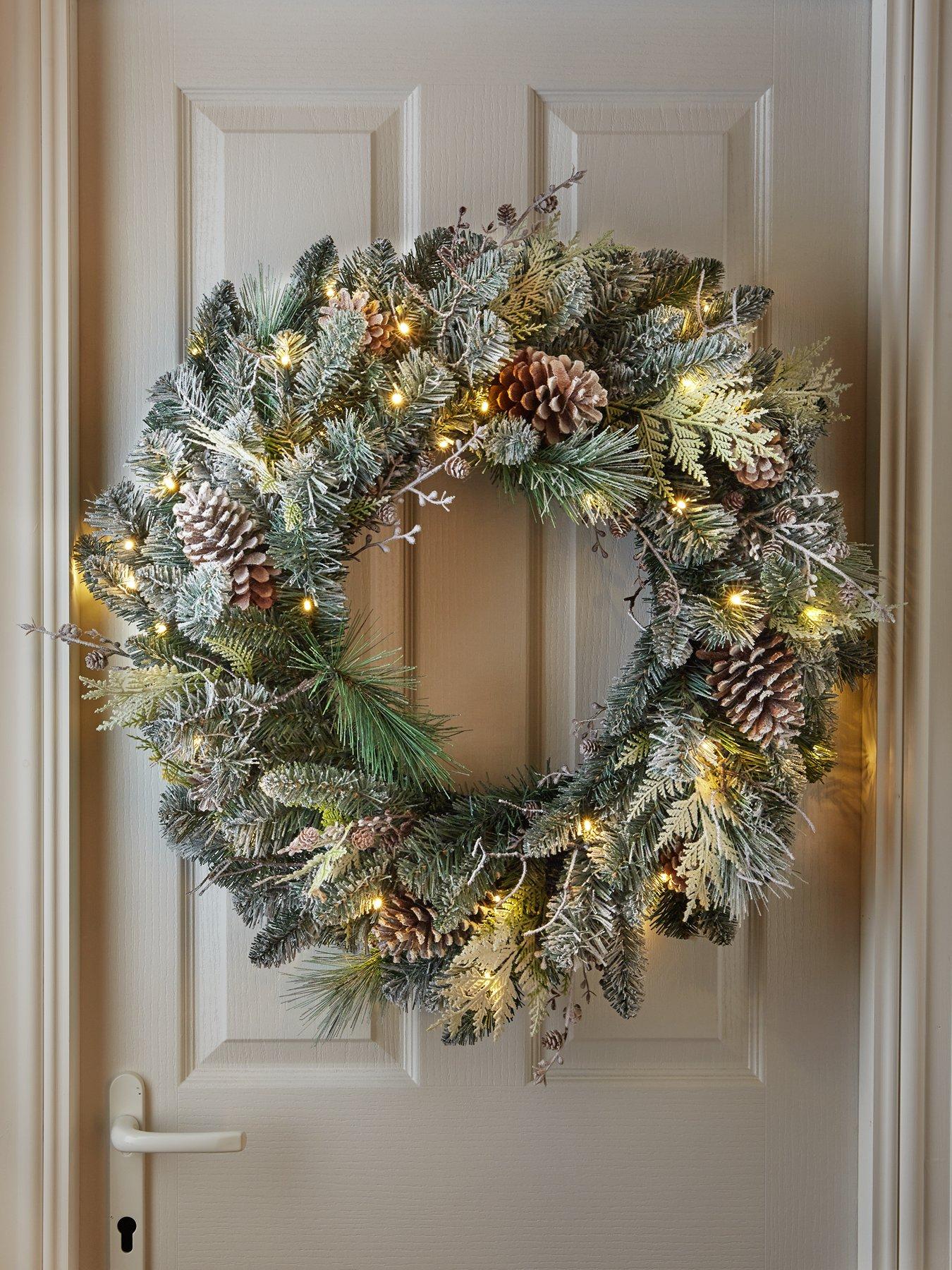 Flip flop christmas on sale wreath