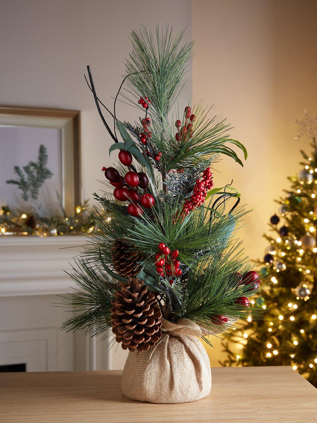 Berry Table Top Tree very.co.uk