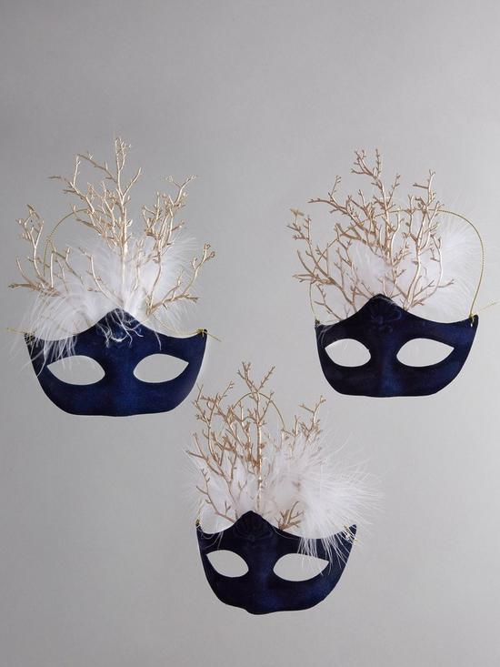 stillFront image of set-3-mask-christmasnbsptree-decorations