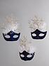  image of set-3-mask-christmasnbsptree-decorations