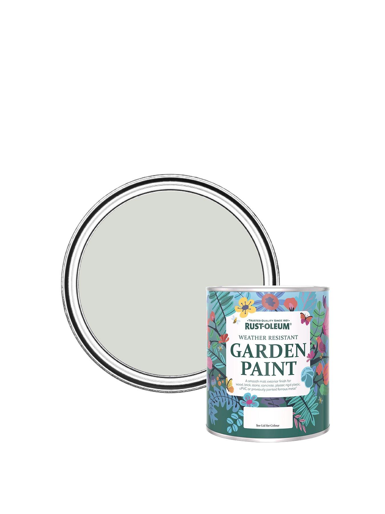 Image 1 of 3 of Rust-Oleum Chalky Finish 750 ml Garden Paint &ndash; Winter Grey