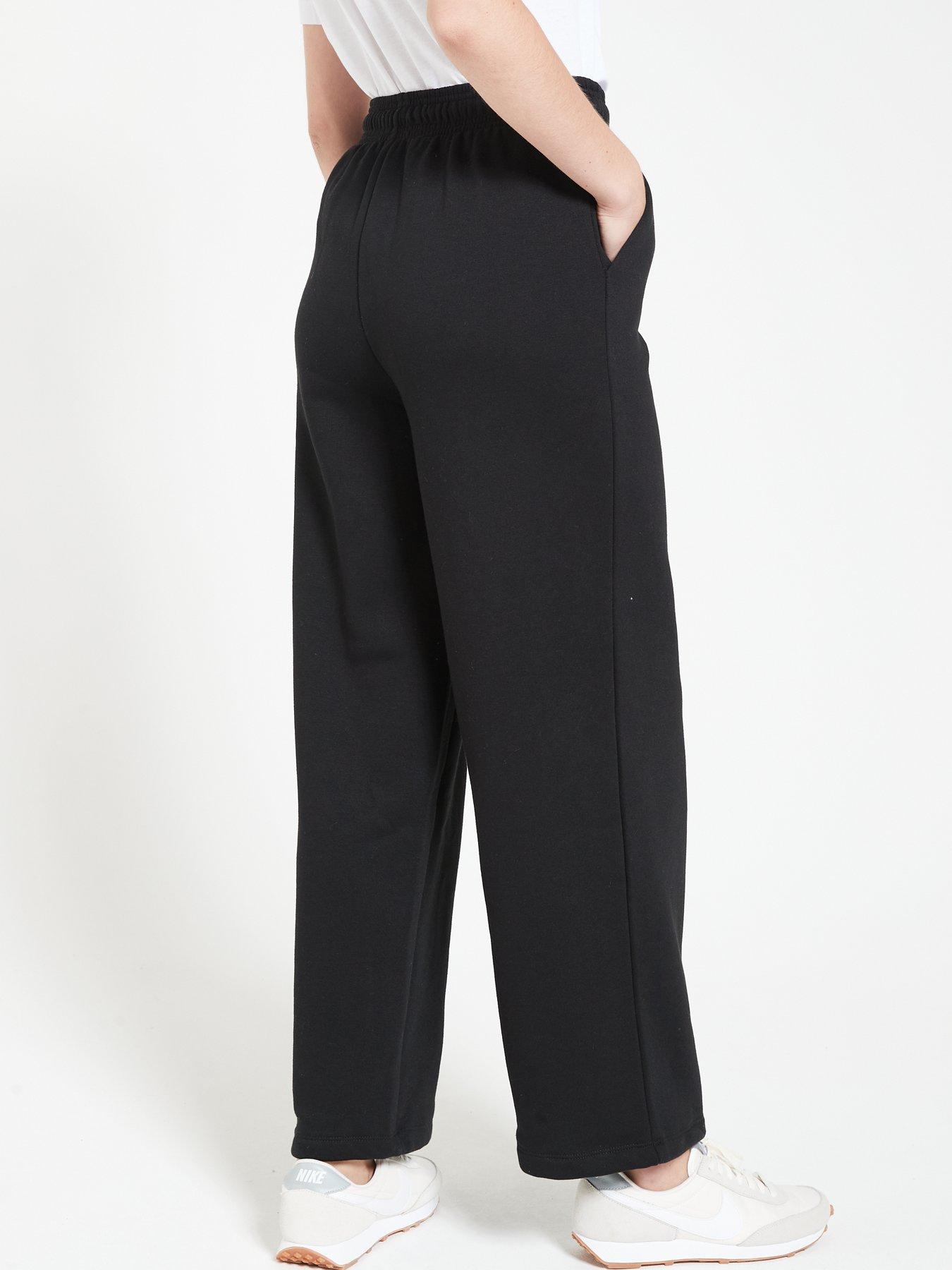 Everyday Wide Leg Jogger Black very