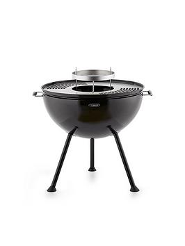 Tower T978512 Sphere Fire Pit And Bbq Grill - Black