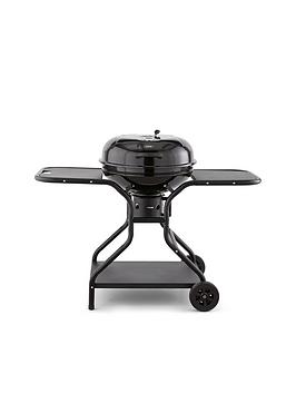 Tower T978511 Orb Bbq Grill Pro With Side Tables And Additional Base Shelf - Black