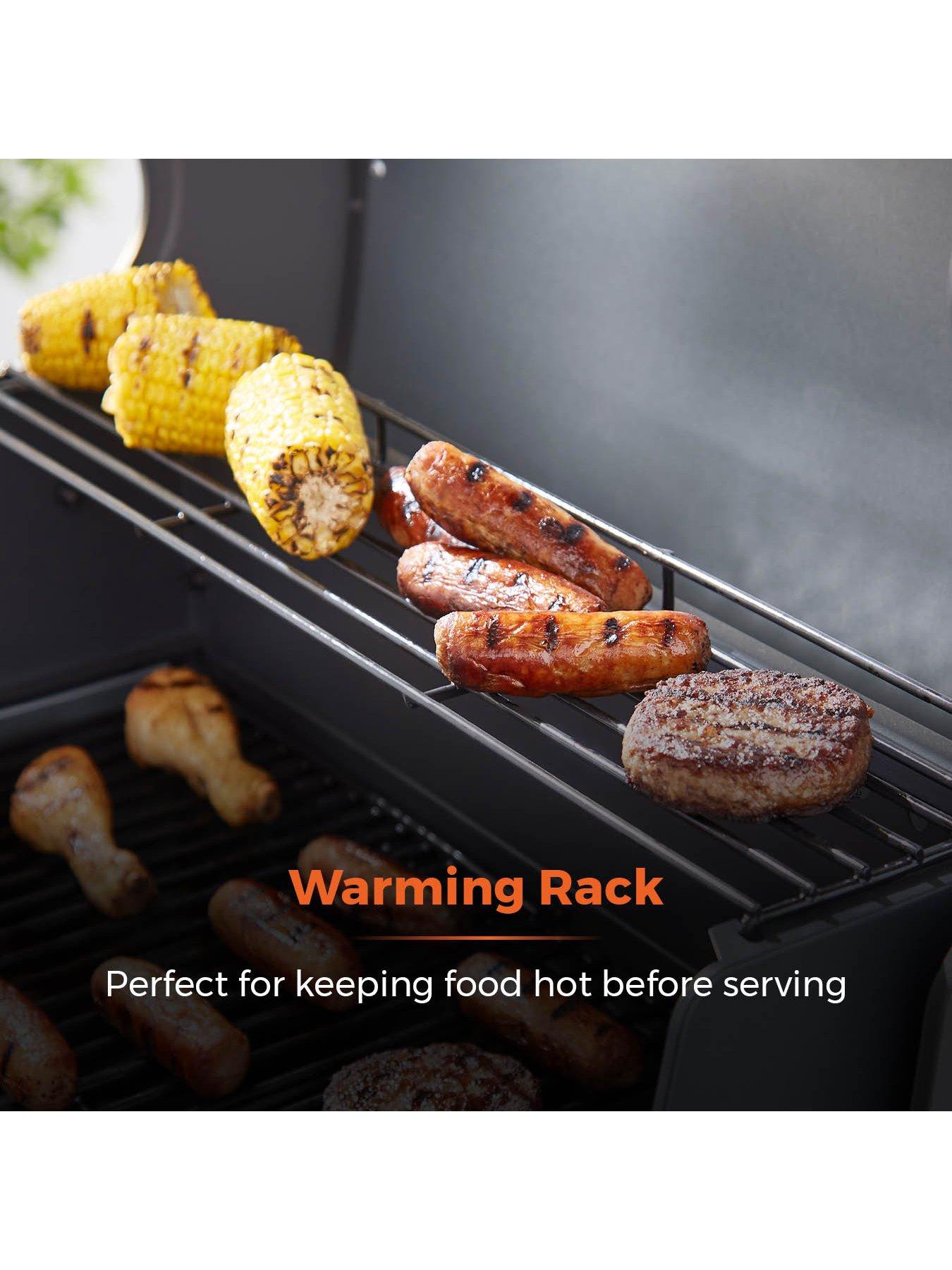Image 6 of 7 of Tower Stealth 3000 3-Burner Porcelain Gas BBQ with Precision Thermometer and Rust Proof Design T978501 - Black
