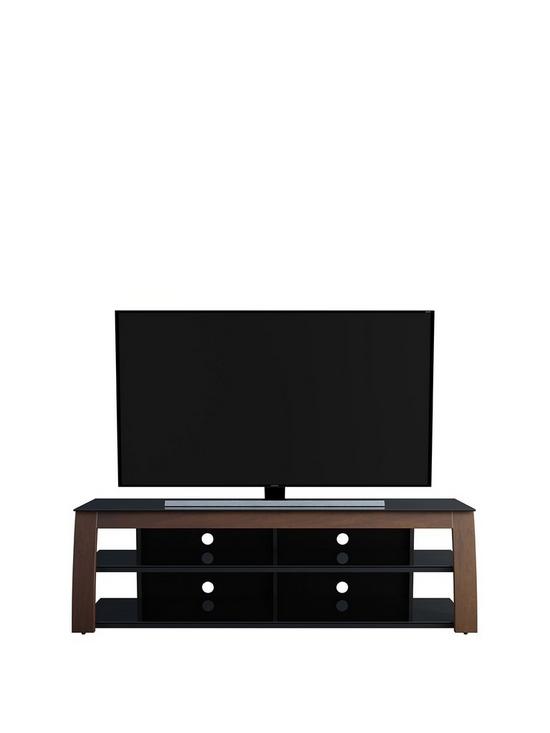 front image of avf-kivu-1800-tv-stand-in-walnutnbsp--fits-up-to-90-inch