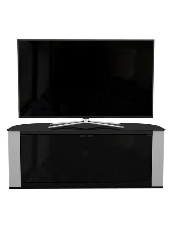 front image of avf-gallery-1200nbspcorner-tv-stand-grey-fits-up-to-60-inch-tv
