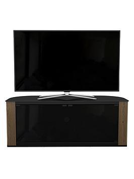 Product photograph of Avf Gallery 1200 Corner Tv Stand - Rustic Oak - Fits Up To 60 Inch Tv from very.co.uk
