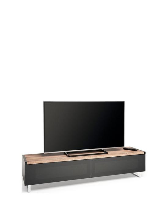 front image of avf-panoramanbsp160-tv-stand-oakgrey-fits-up-to-80nbspinch-tv