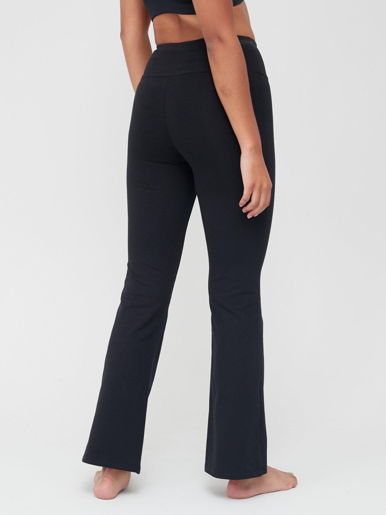 Flare black yoga clearance pants