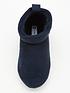  image of v-by-very-younger-boy-faux-fur-slipper-boots-navy