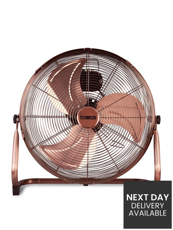 front image of tower-t662000c-high-speed-velocity-floor-fan-with-adjustable-tilt-long-life-motor-18-inch-100w-copper