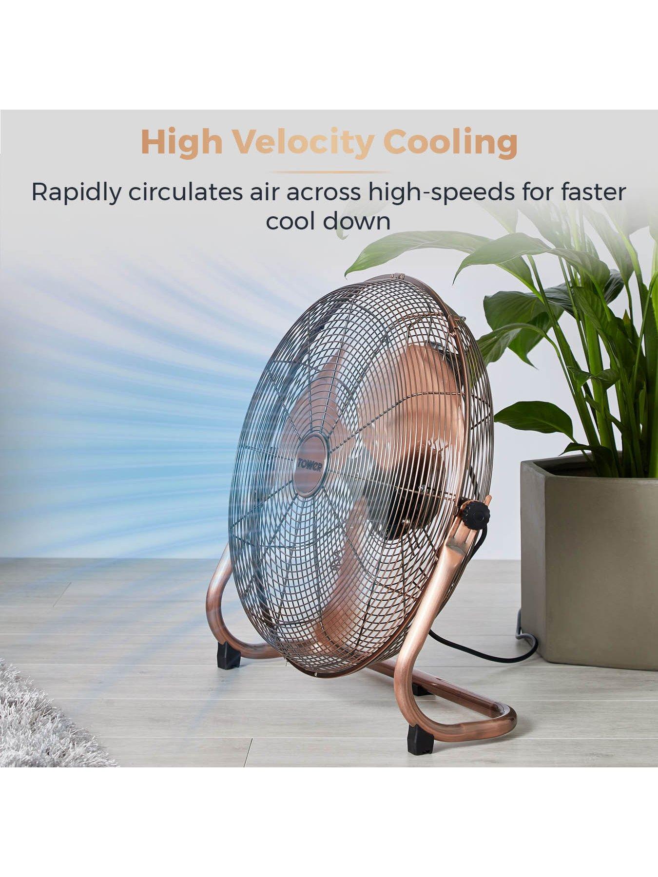 High velocity deals floor fan