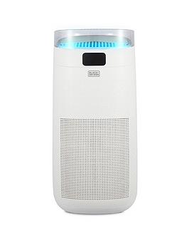 Product photograph of Black Decker Bxap62002gb Air Purifier With Air Quality Sensor 8-hour Timer White from very.co.uk
