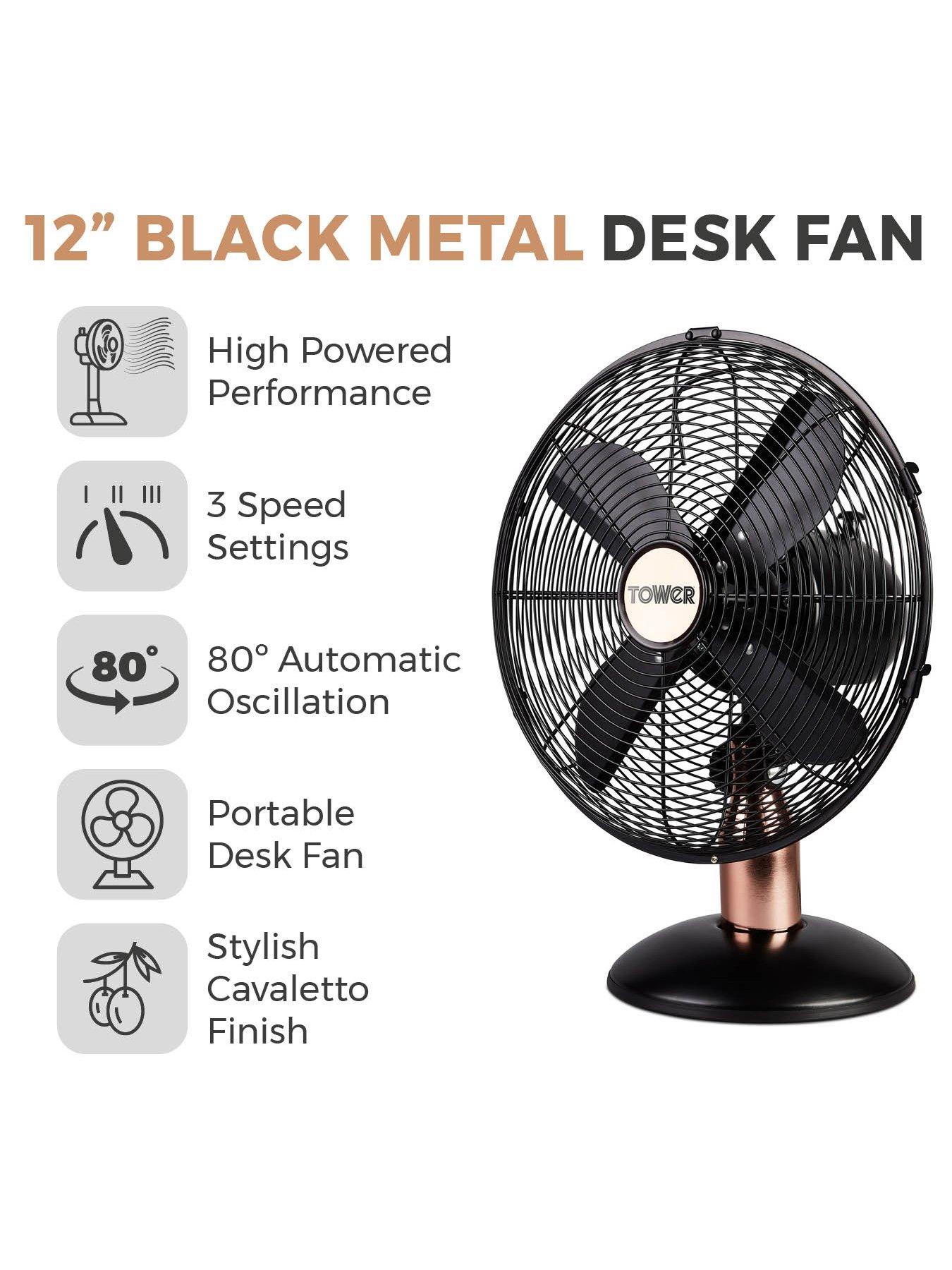 High power on sale desk fan