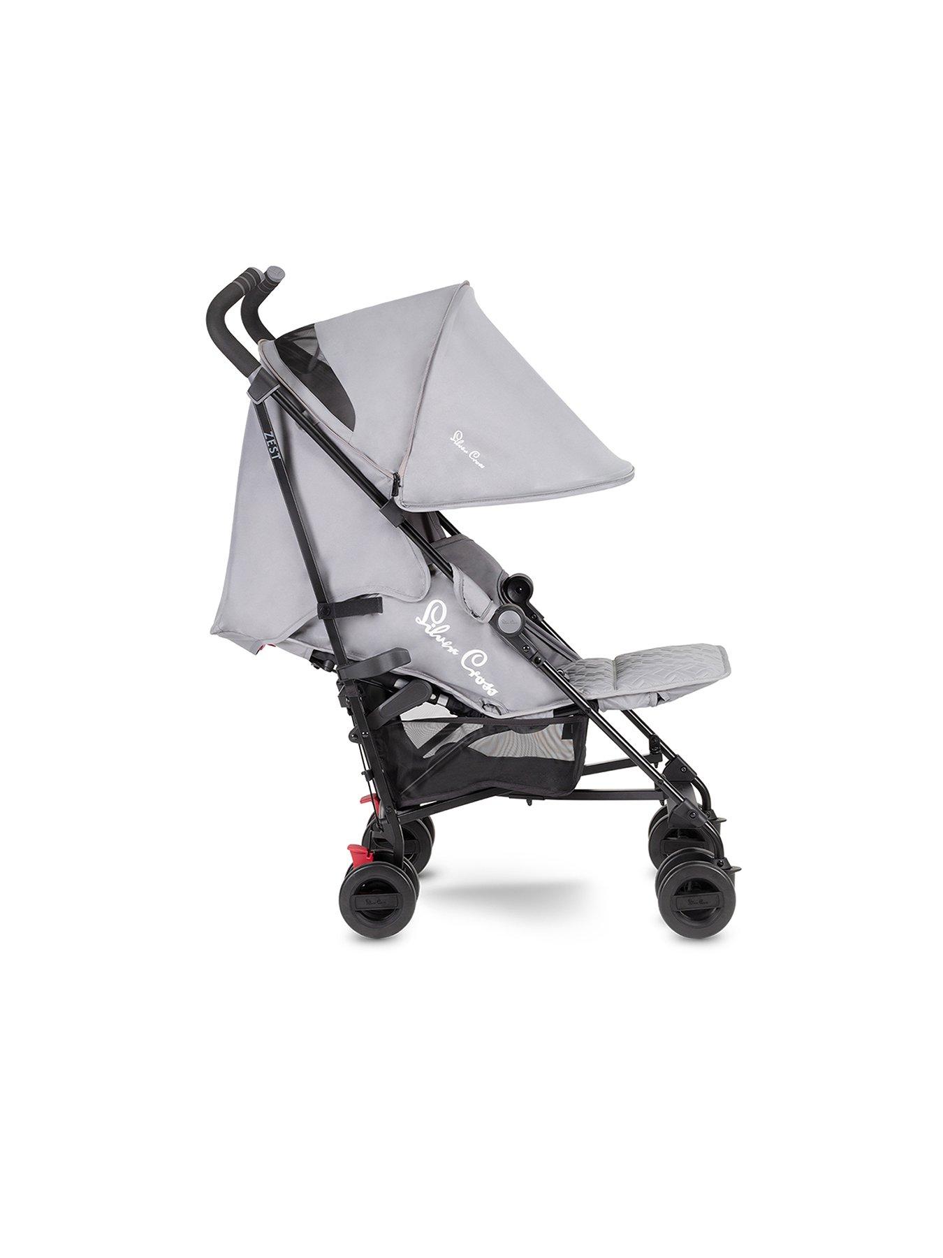 Silver Cross Zest Silver Stroller - Silver