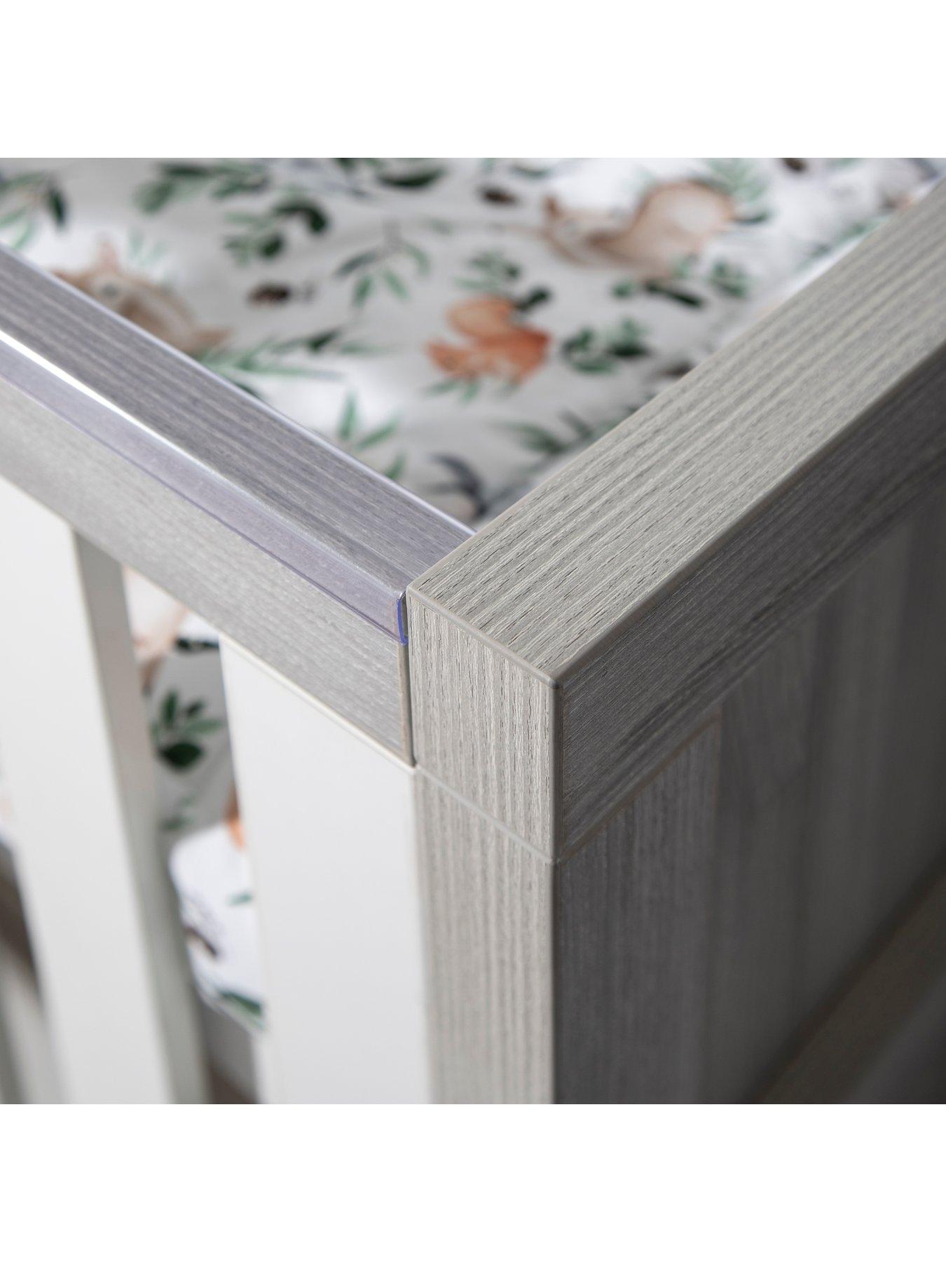 Image 6 of 7 of Tutti Bambini Modena 3 in 1 Cot bed - Grey Ash/White