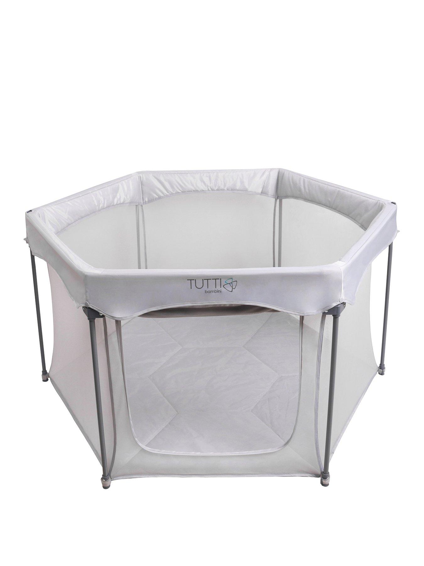 Tutti Bambini Hexa Playpen Grey