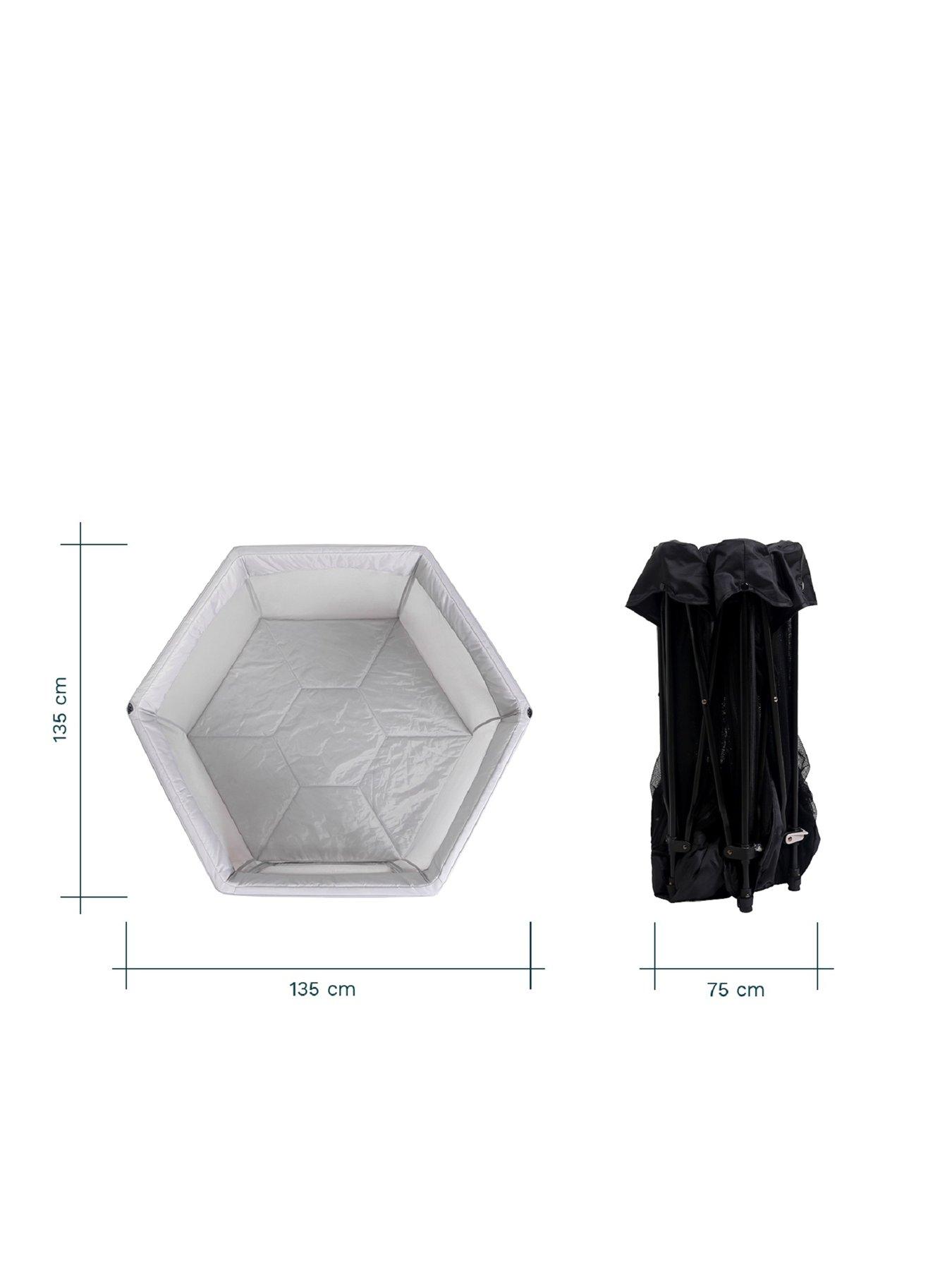 Image 6 of 6 of Tutti Bambini Hexa Playpen -&nbsp;Grey