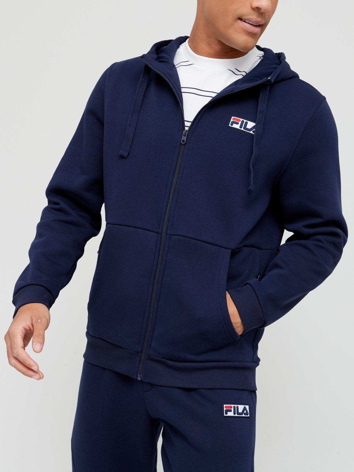 fila hoodie navy