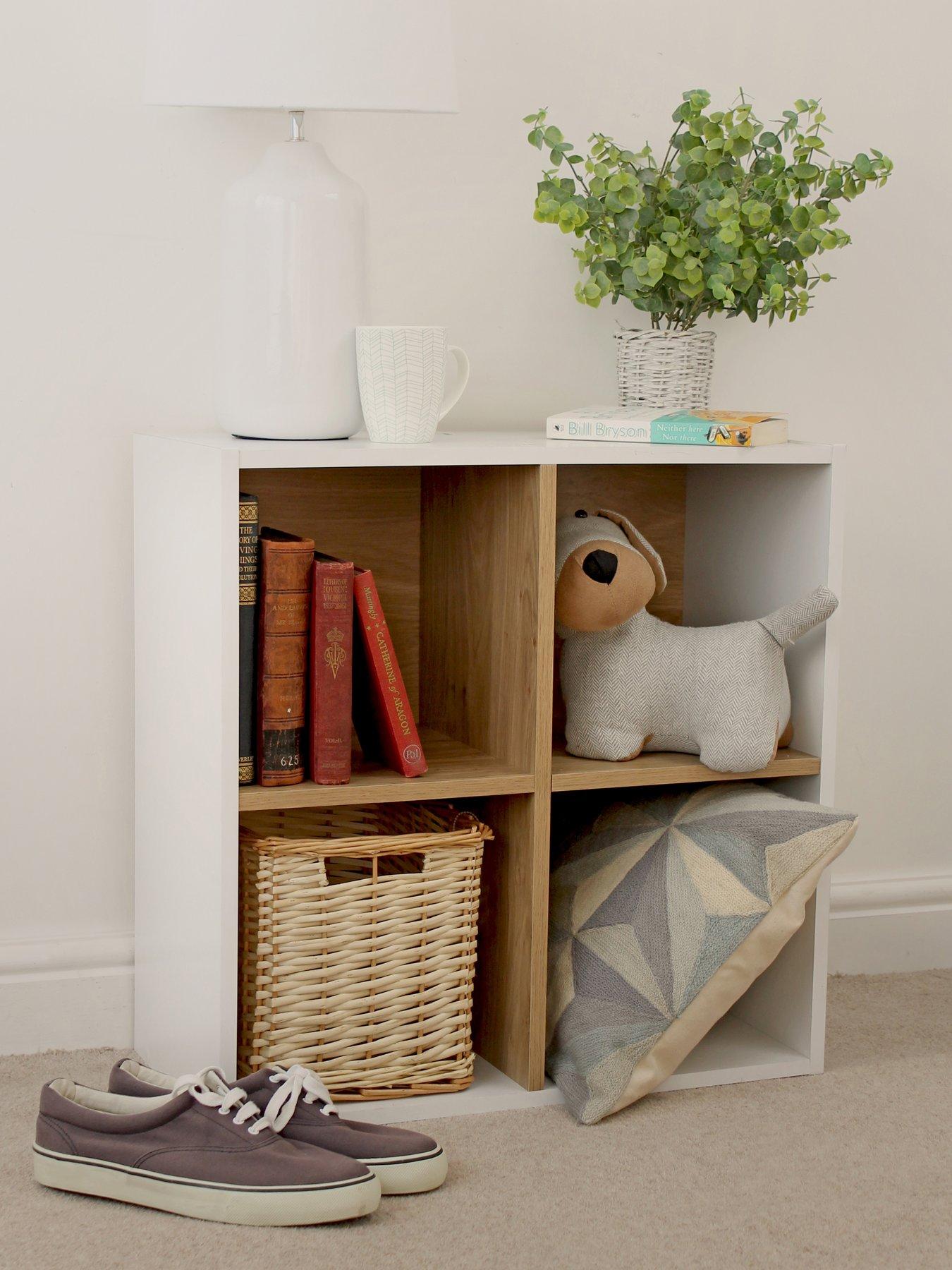 Product photograph of Lloyd Pascal Cube 4 Storage Unit from very.co.uk