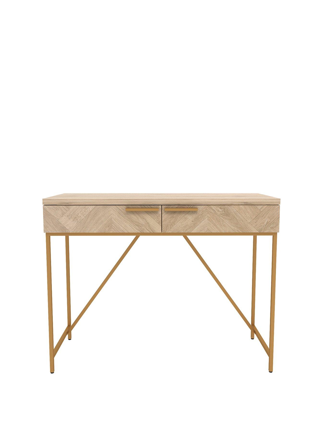 Product photograph of Michelle Keegan Home Serene Console Table from very.co.uk