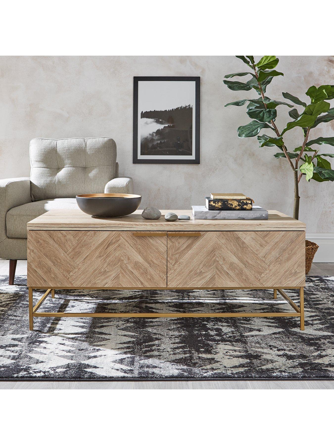 Product photograph of Michelle Keegan Home Serene Coffee Table from very.co.uk