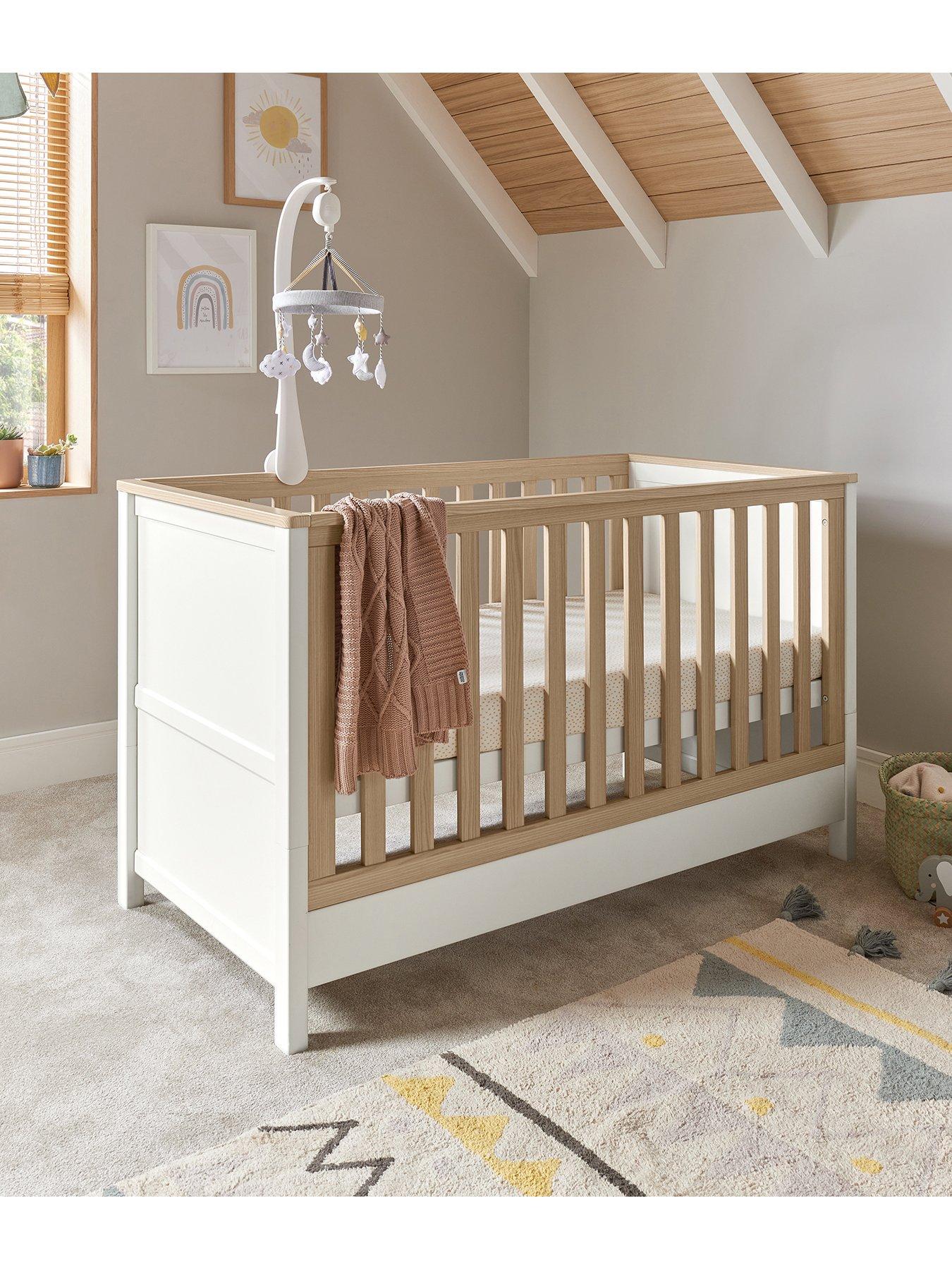 Mamas and papas pine cheap cot bed