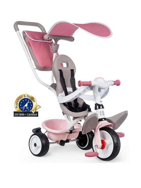 Image 1 of 7 of Smoby Baby Balade Tricycle Pink