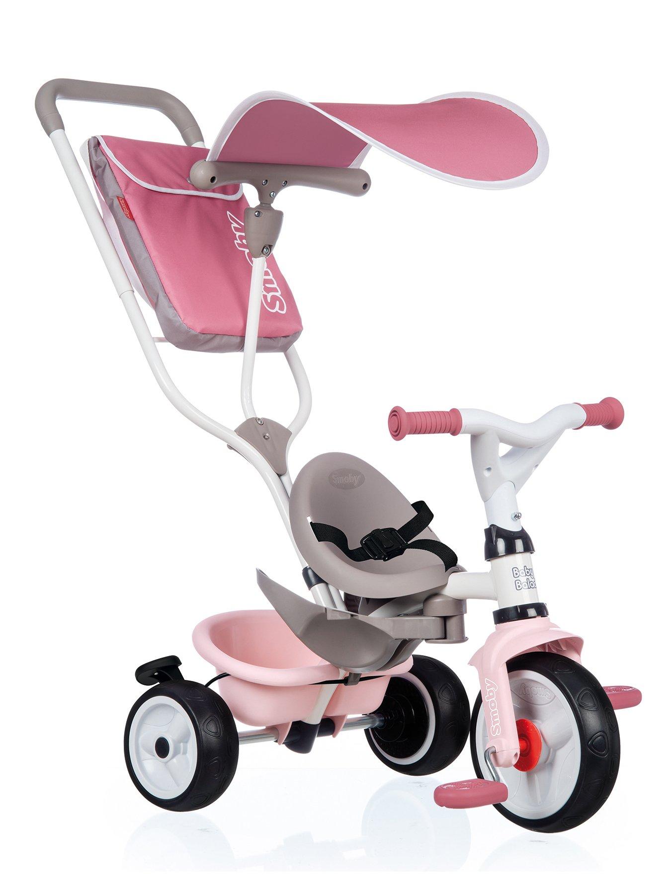 Image 5 of 7 of Smoby Baby Balade 3-in-1 Tricycle - Pink
