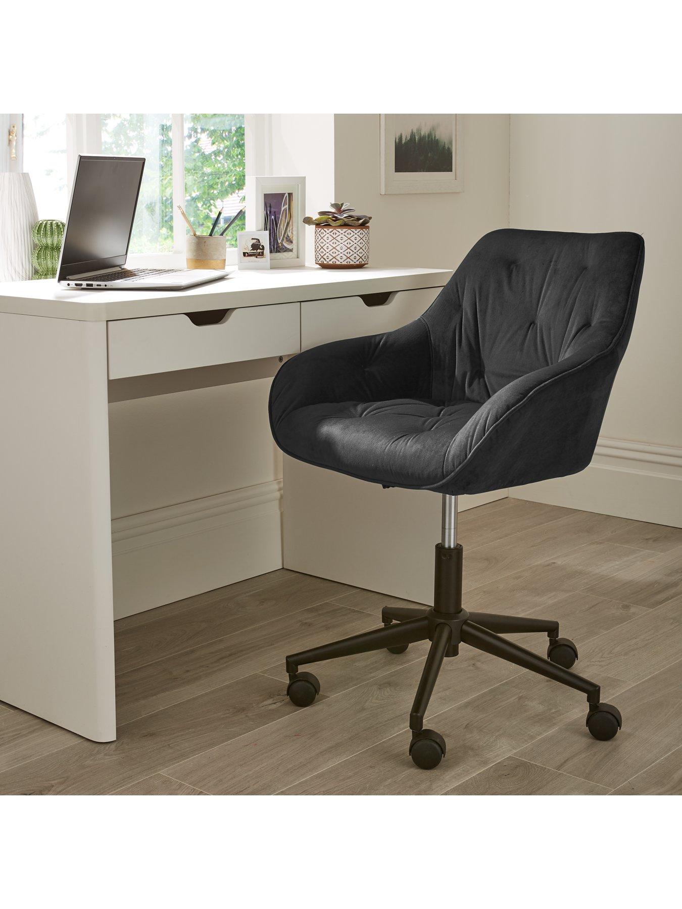 Harley Office Chair Black very.co.uk
