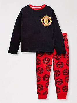 manchester-united-manchester-united-long-sleeve-pyjamas-red