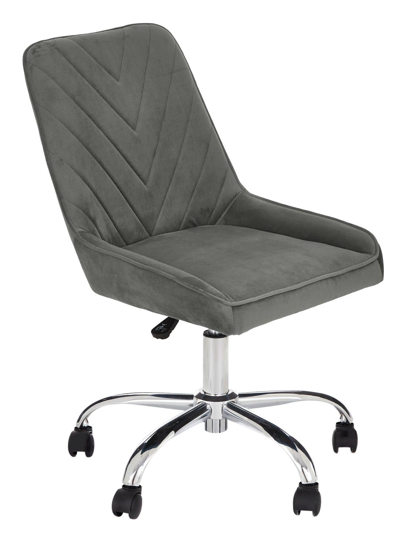 Image 3 of 6 of Very Home Blair Fabric Office Chair - Grey&nbsp;- FSC&reg; Certified