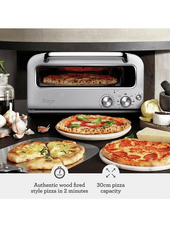 stillFront image of sage-the-smart-oven-pizzaiolo-countertop-pizza-oven