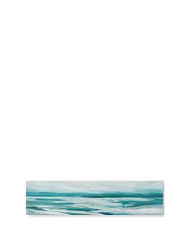 Product photograph of Art For The Home Abstract Shores Canvas from very.co.uk