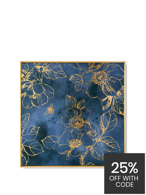 art-for-the-home-golden-blooms-framed-canvas