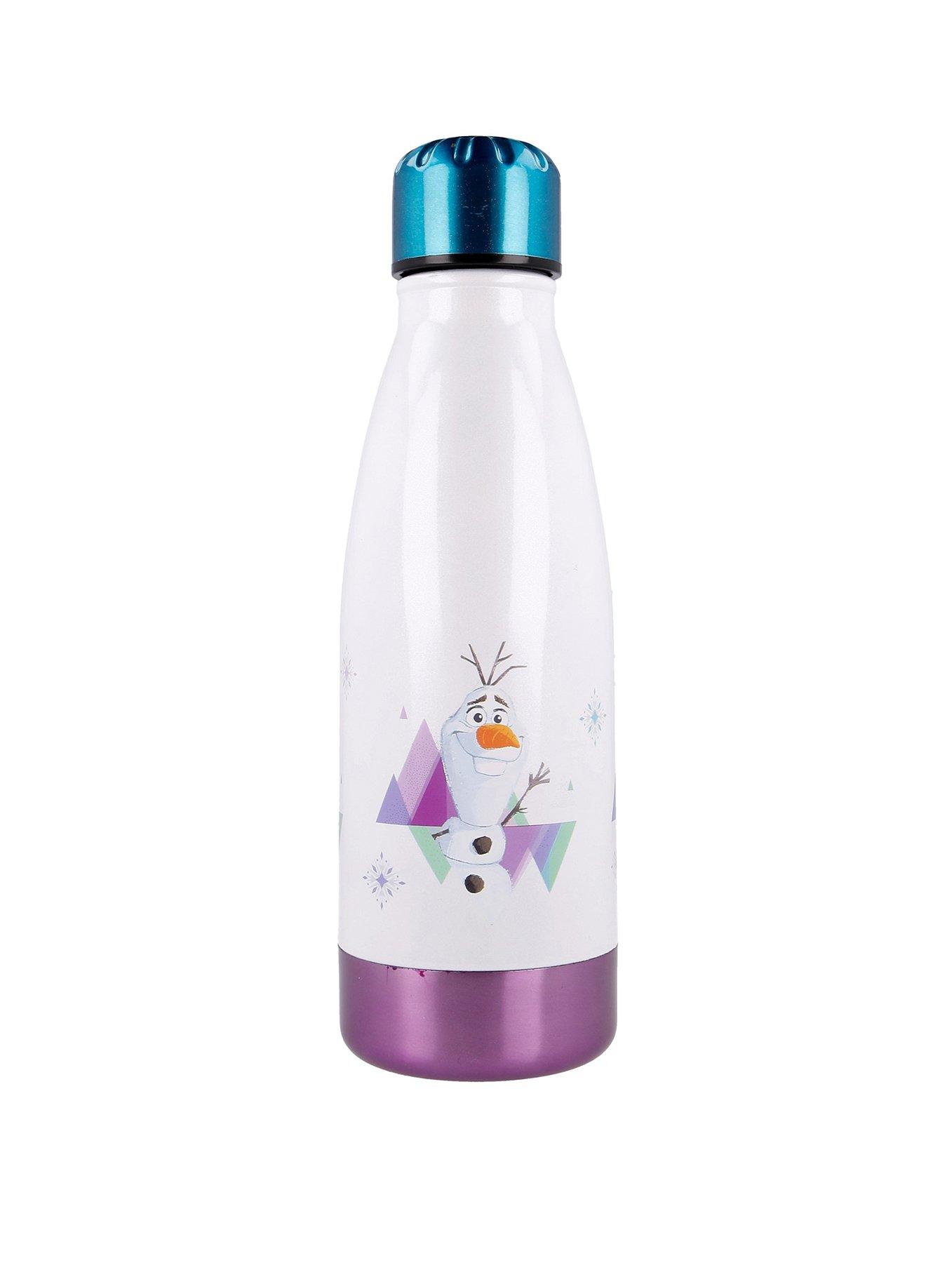 Product photograph of Disney Frozen Elsa Stainless Steel Water Bottle from very.co.uk