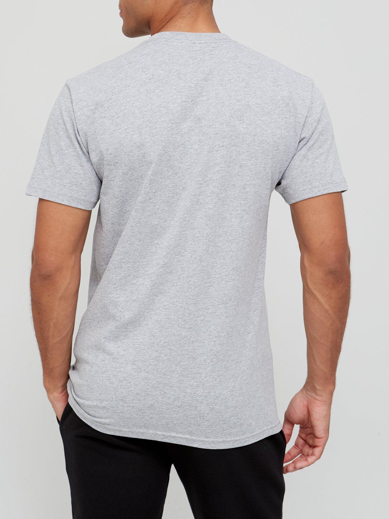 Image 2 of 4 of Vans Men's Left Chest Logo T-Shirt - Grey