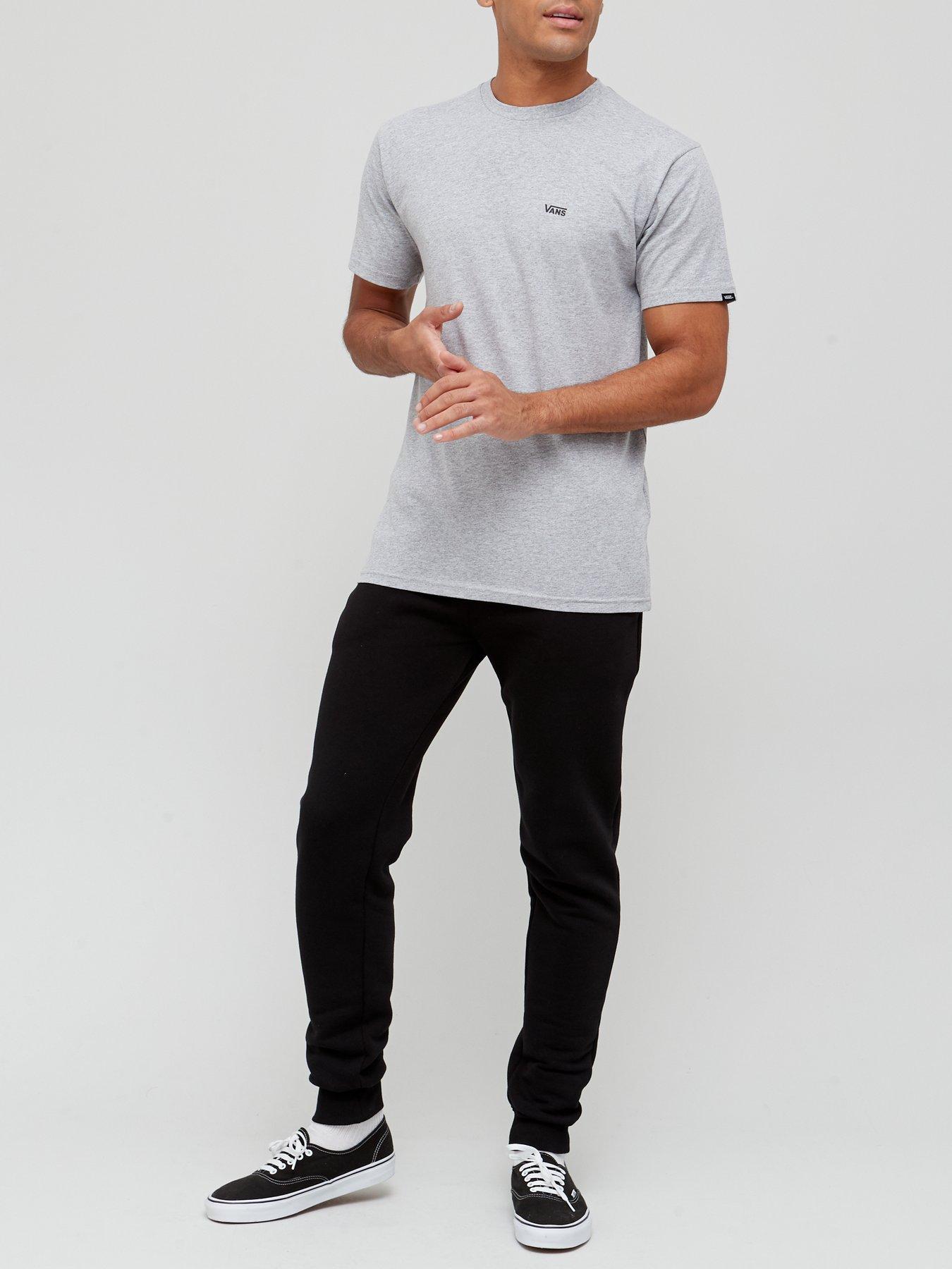 Image 3 of 4 of Vans Men's Left Chest Logo T-Shirt - Grey