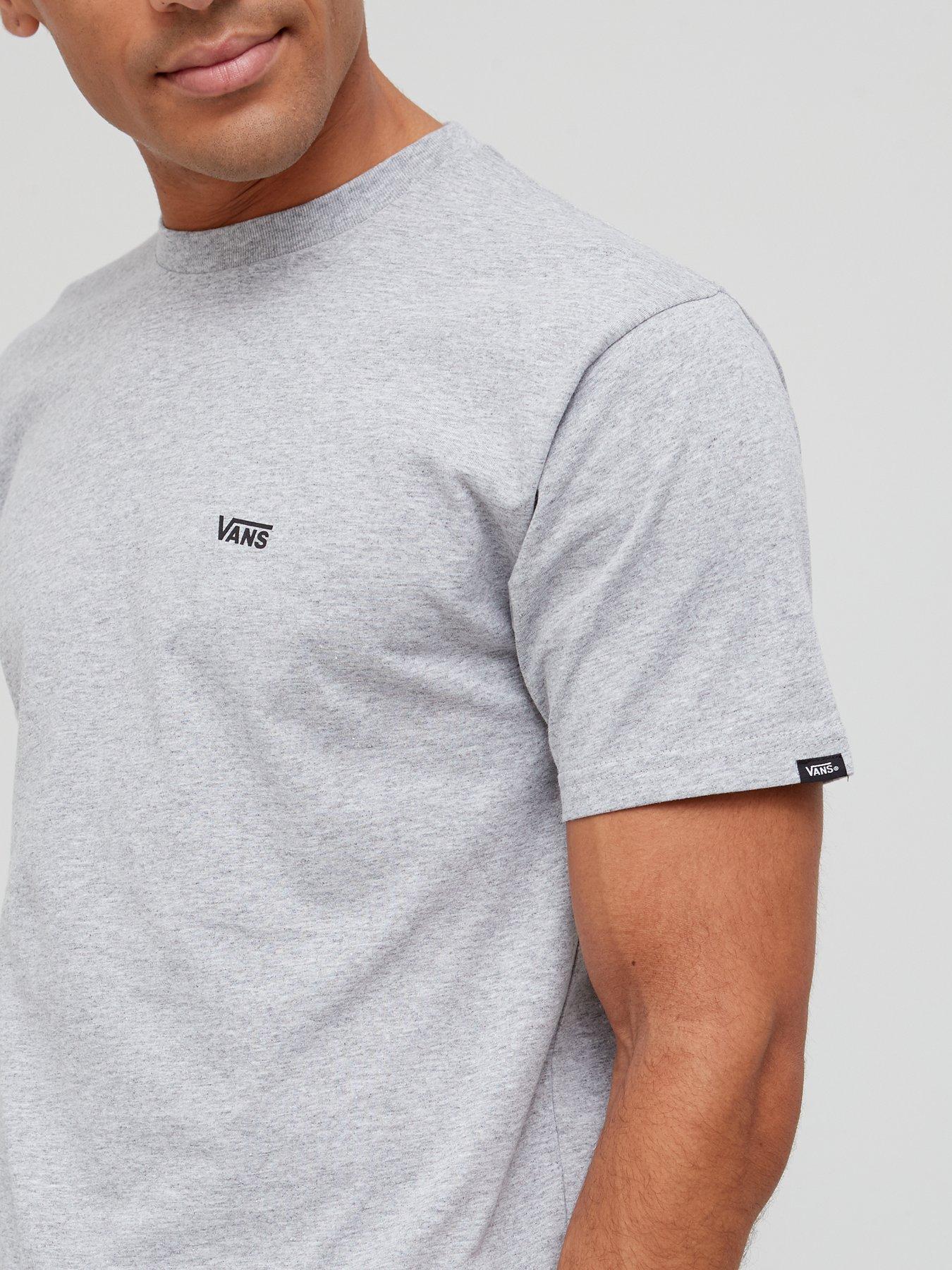 Image 4 of 4 of Vans Men's Left Chest Logo T-Shirt - Grey