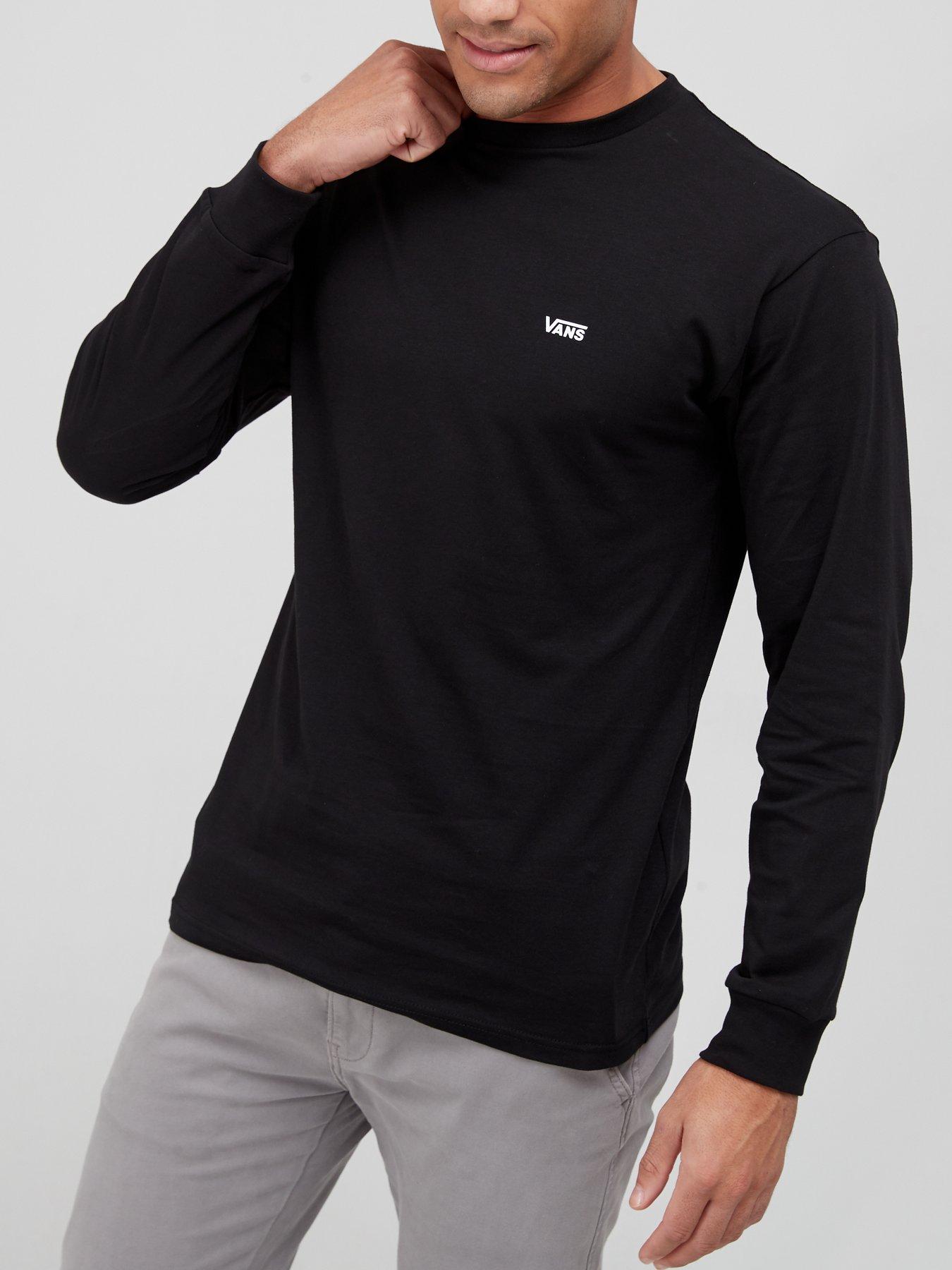 long sleeve black vans shirt