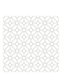Product photograph of Floor Pops Pack Of 10 Lattice Peel Amp Stick Floor Tiles from very.co.uk