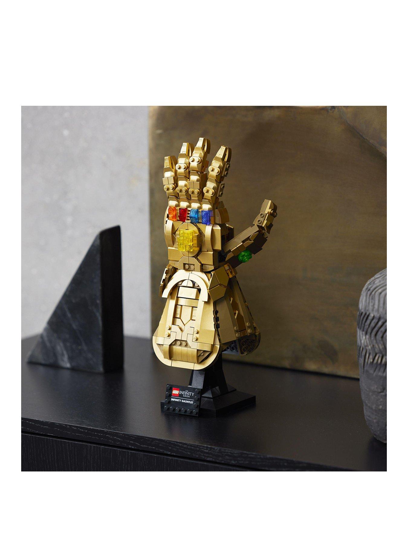 Lego infinity gauntlet with all clearance stones