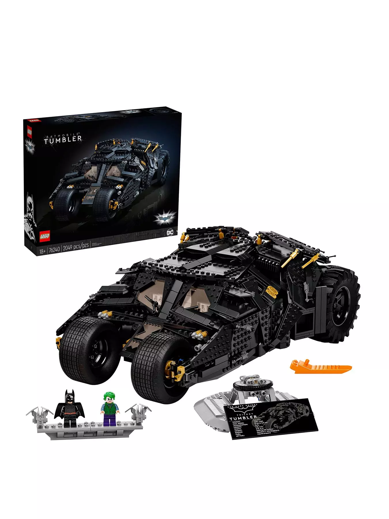 Beware The Batman Batmobile - Minifig Scale