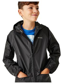 Regatta Kids Stormbreak Waterproof Jacket - Black