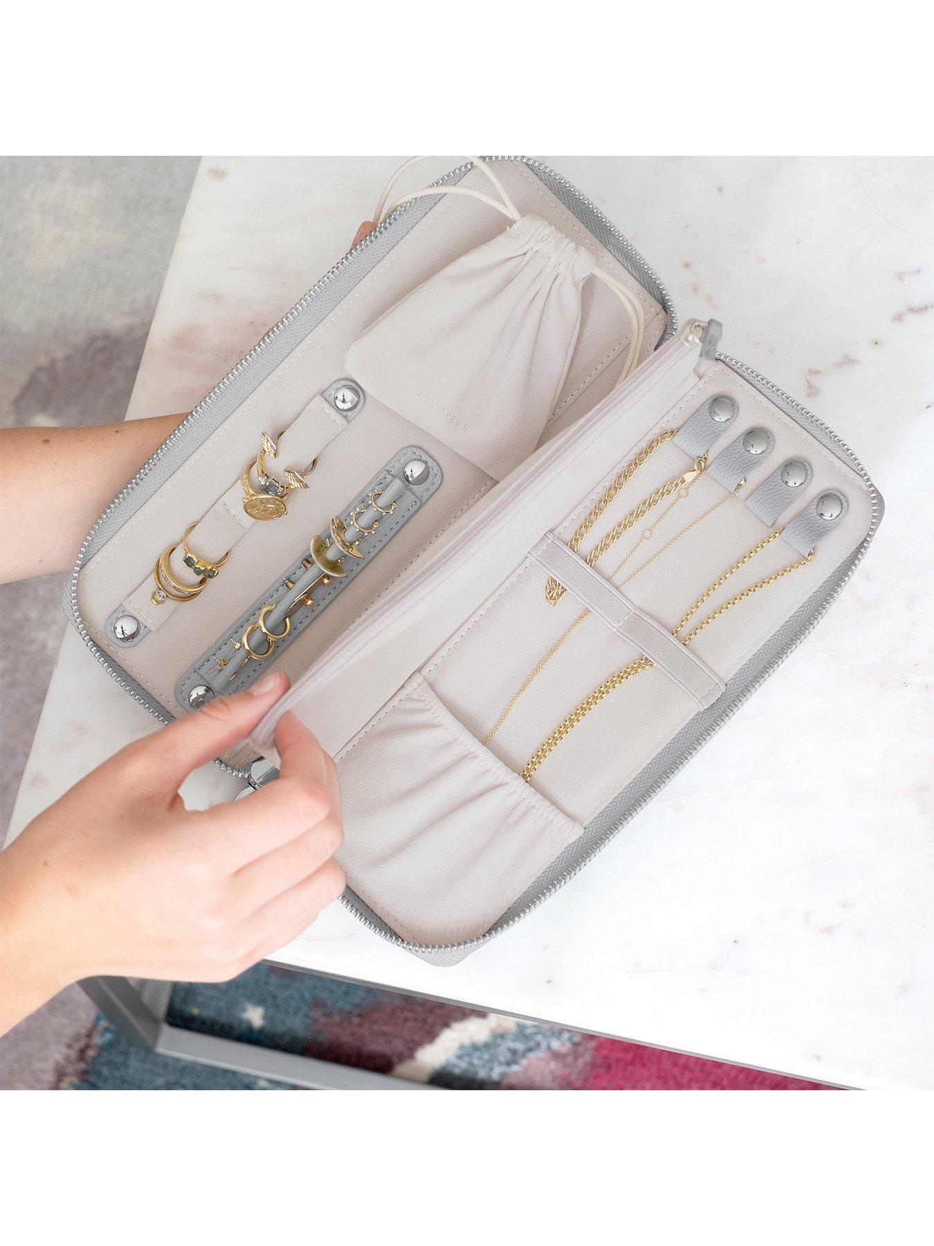 Stackers Jewellery Box Roll Grey Very.co.uk