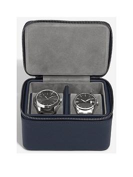 stackers-stackers-navy-blue-large-zipped-watch-box