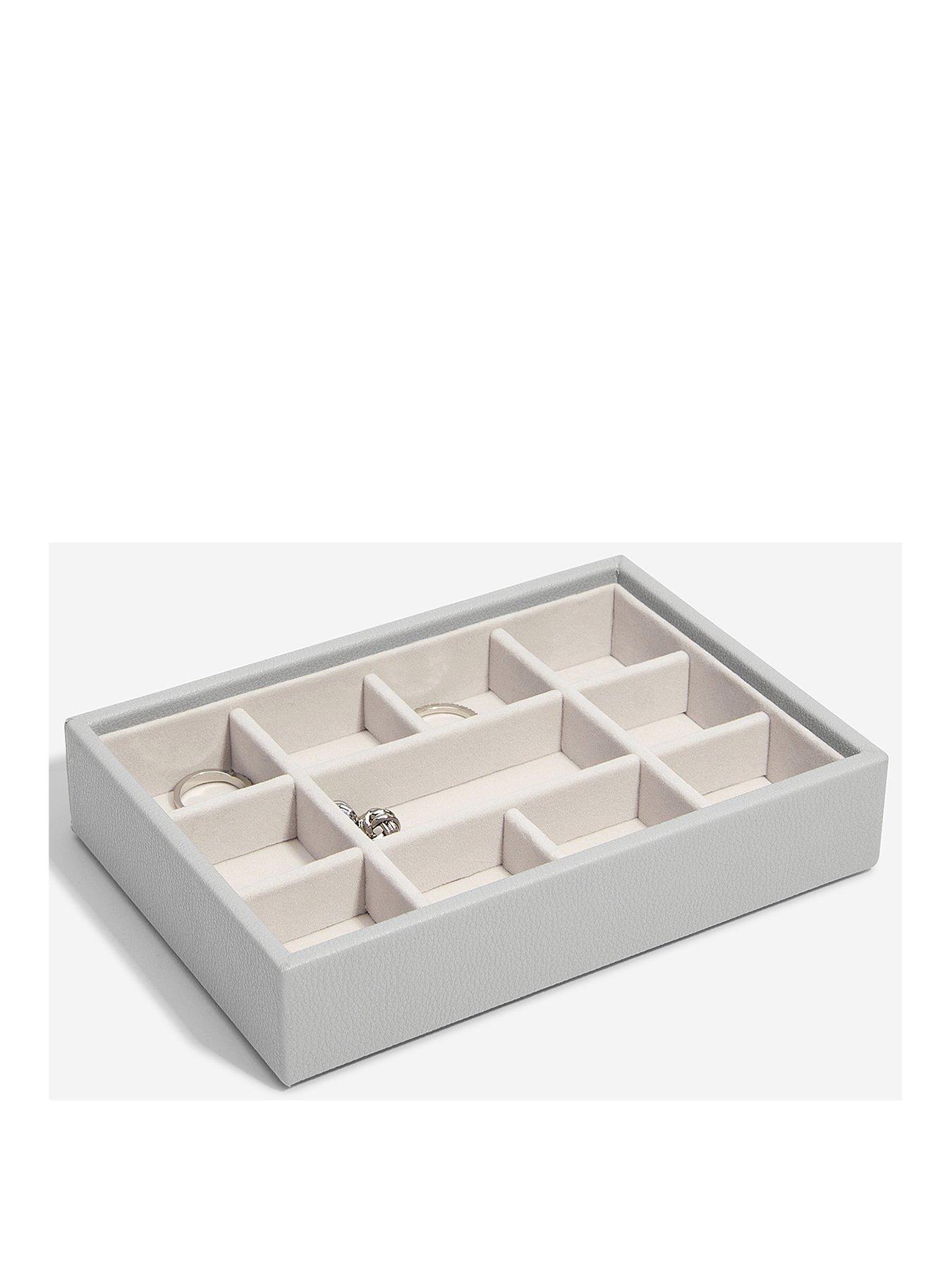 Image 1 of 3 of Stackers Mini Trinket Box - Grey
