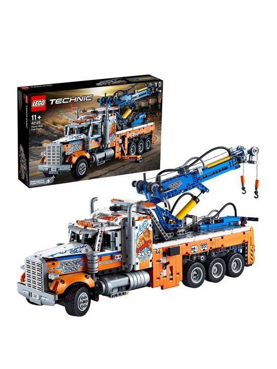front image of lego-technic-heavy-duty-tow-truck